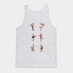 Beagle Pole Dancing CLub Tank Top